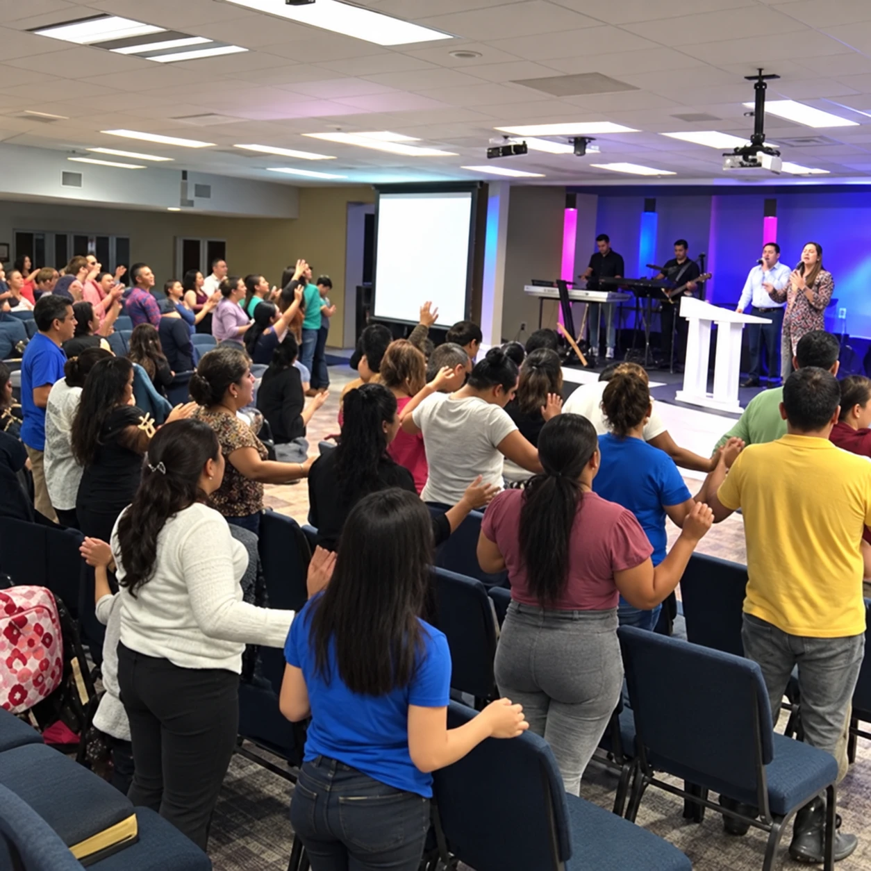 Congregación del Centro Cristiano de Vida Eterna en Houston