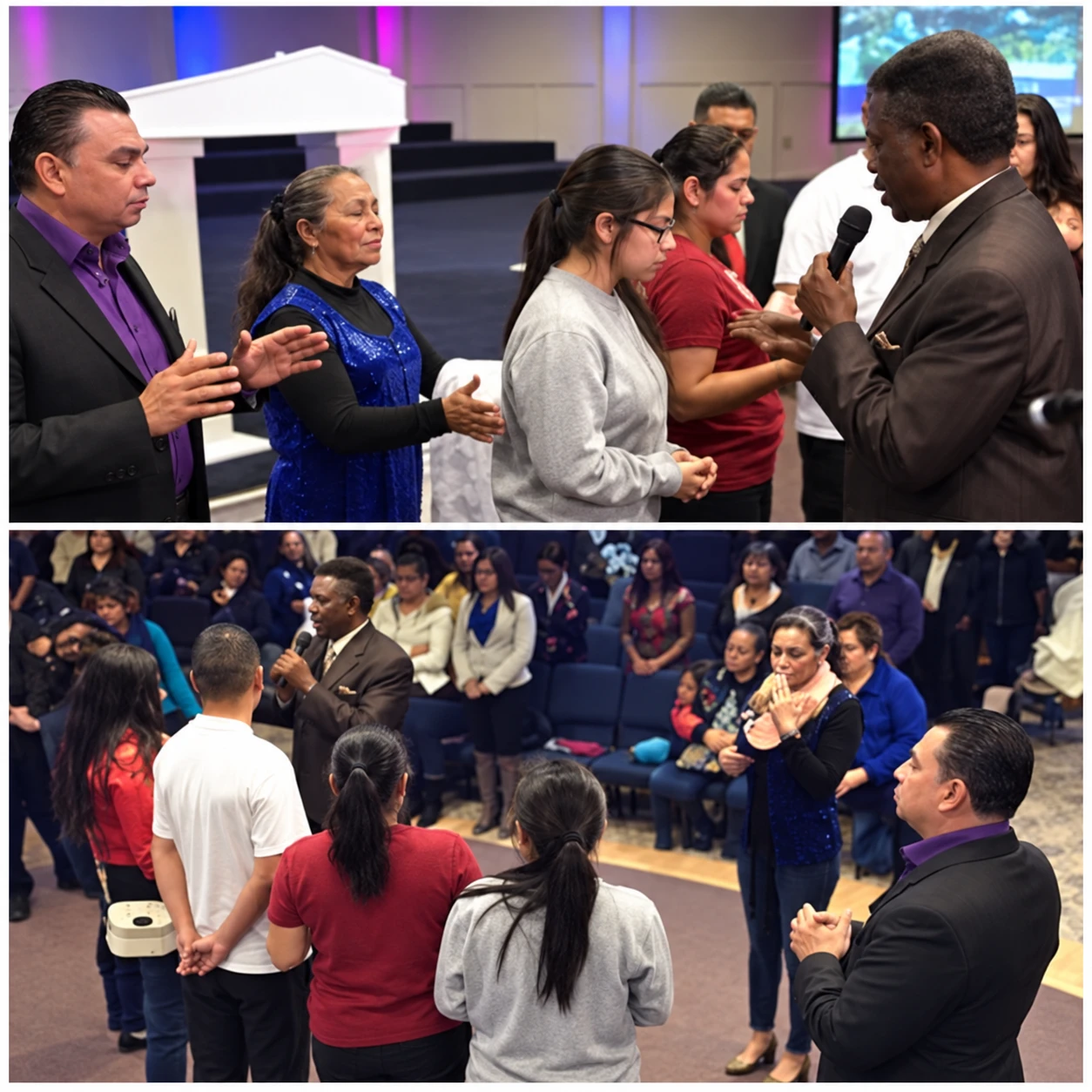 Oración y comunidad en el Centro Cristiano de Vida Eterna